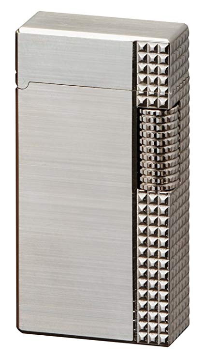 Sarome Flint Lighter SD1-44 Silver hairline / lattice diamond cut Review